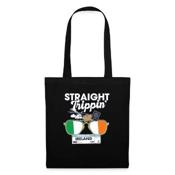 Straight Trippin' Ireland Vacation Tour Travel - Tote Bag - black - Front