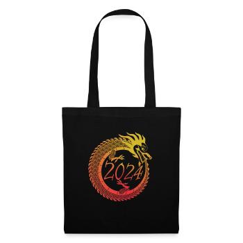 Lunar New Year of the Dragon 2024 - Tote Bag - black - Front