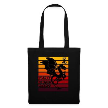 Lunar New Year of the Dragon 2024 - Tote Bag - black - Front