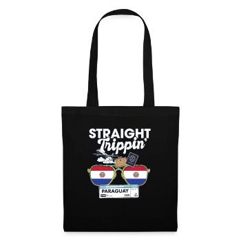 Straight Trippin' Paraguay Vacation Tour Voyage - Sac en tissu - noir - Devant