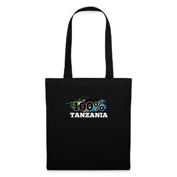 Tanzanie - Sac en tissu - noir - Devant