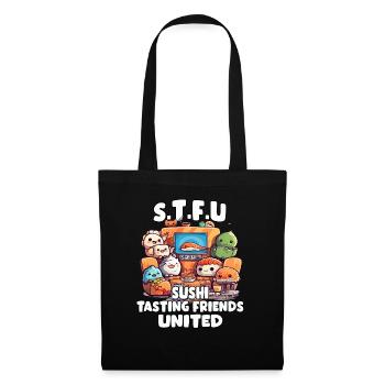 Sushi Otaku T-Shirt for Anime and Japan Fans - Tote Bag - black - Front