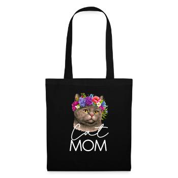 Exotic Shorthair Cat Mom - Tote Bag - black - Front
