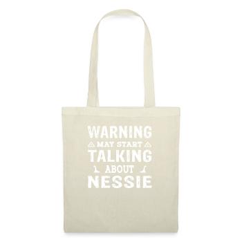 Warning may start talking about Nessie - Stoffbeutel - Natur - Vorne
