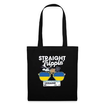 Straight Trippin' Ukraine Vacation Tour Travel - Tote Bag - black - Front