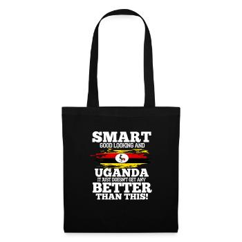 Uganda - Tote Bag - black - Front