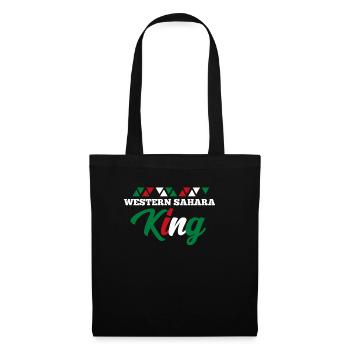 Sahara occidental - Sac en tissu - noir - Devant