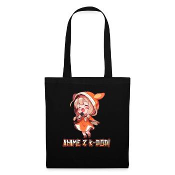 Anime et K-pop Musique pop coréenne Kpop - Sac en tissu - noir - Devant