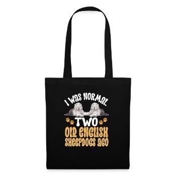 Old English Sheepdog Sheepie Bobtail - Tote Bag - black - Front