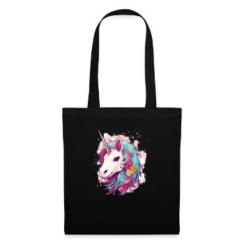 Unicorn Lover - Love Mythical Creature - - Sac en tissu - noir - Devant