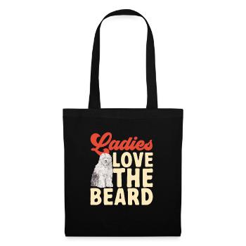 Old English Sheepdog Sheepie Bobtail - Tote Bag - black - Front