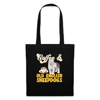 Old English Sheepdog Sheepie Bobtail - Tote Bag - black - Front