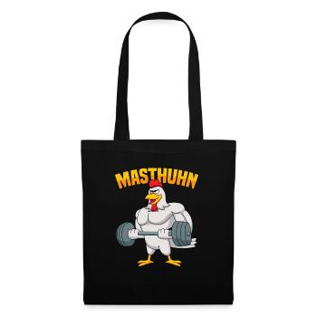 Fitness Ausdauer Muskeltraining Sport Fitness - Stoffbeutel - Schwarz - Vorne