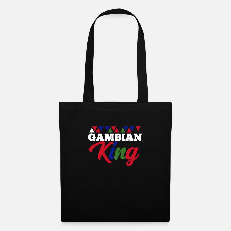 Gambia - Stoffbeutel - Schwarz