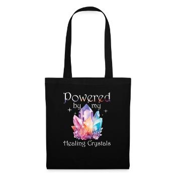 Funny Gemstone Chakra Healer Spiritual - Tote Bag - black - Front