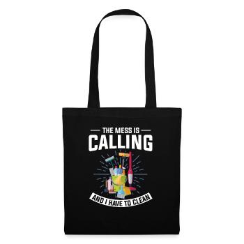 Domestic help, cleaner, housekeeper - Tote Bag - black - Front
