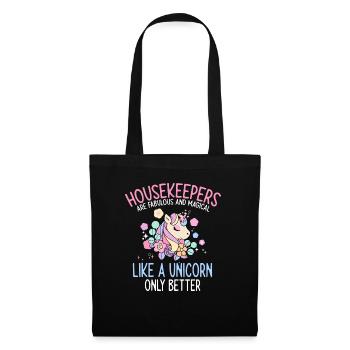 Domestic help, cleaner, housekeeper - Tote Bag - black - Front