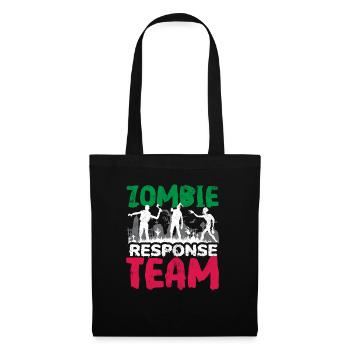 Zombie Lover Cosume for Funny Halloween - Stoffbeutel - Schwarz - Vorne
