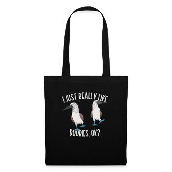 Blue-footed Booby Seabird Blue-footed Booby Seabird - Tote Bag - black - Front