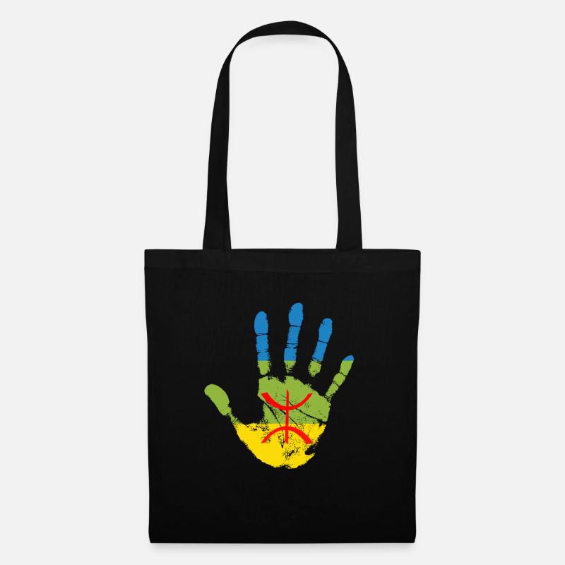 AMAZIGH BERBER KABYLE Z AMAZIGH - Stoffbeutel - Schwarz