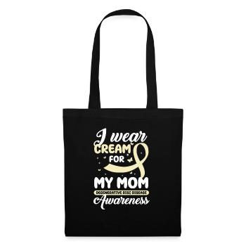 I wear cream for my mother - consciousness - Tote Bag - black - Front