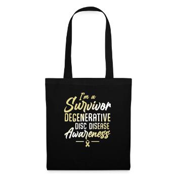 I'm a survivor month of awareness - Tote Bag - black - Front