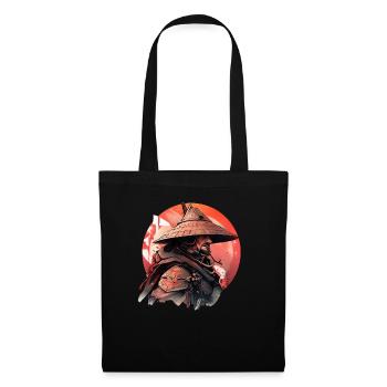 Asia 80s Japanese Retro Samurai Samurai - Tote Bag - black - Front