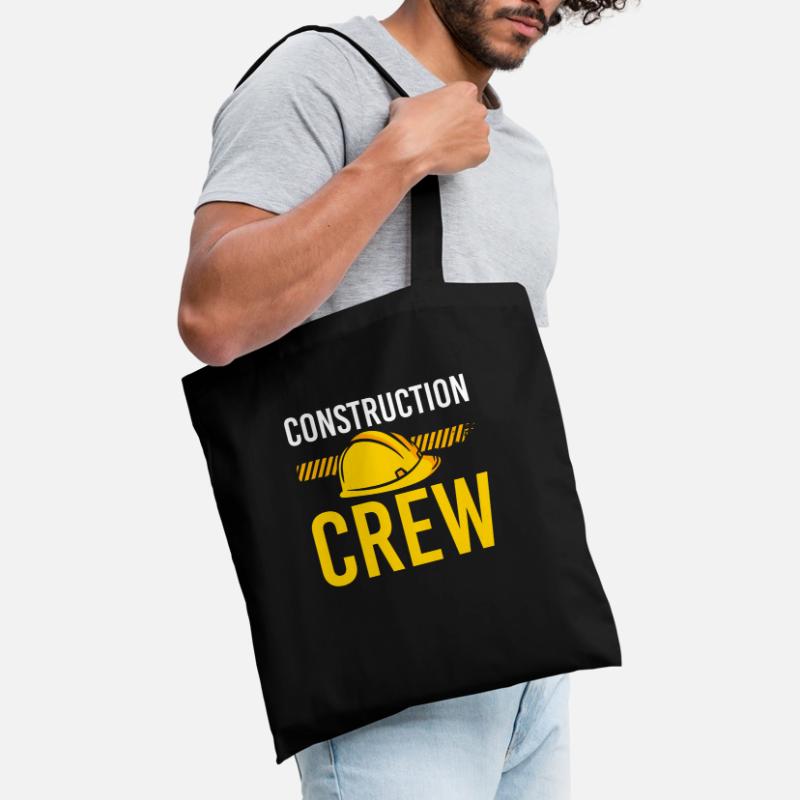 Construction Crew, Construction Site, Builder Tote Bag