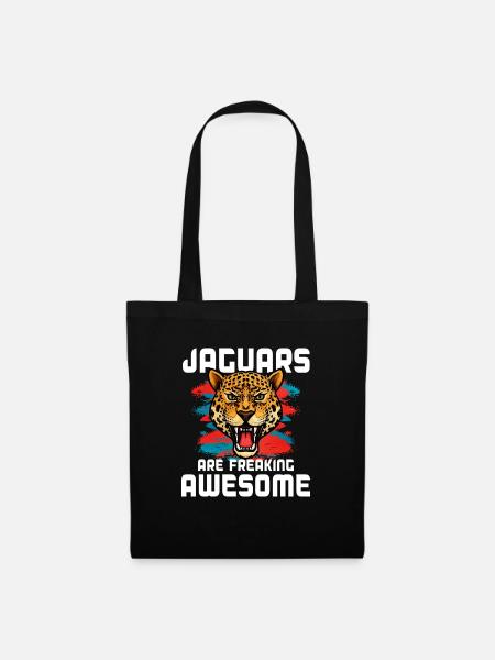 Jaguar - Stoffbeutel - Schwarz