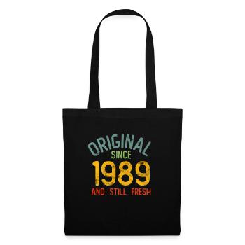 Millésime 1989 - Sac en tissu - noir - Devant