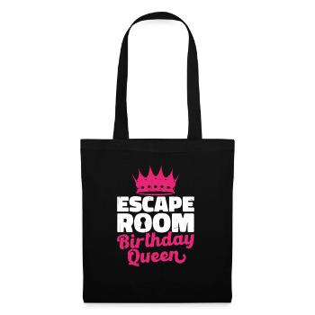 Women Challenge Party Lover Escaped Room Birthday - Tote Bag - black - Front