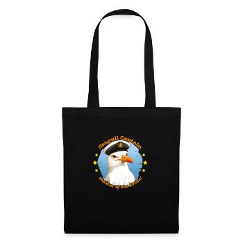 Seagull Captain - French fries expert on the beach - Tote Bag - black - Front