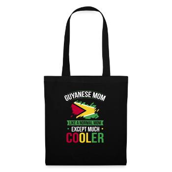 Guyana Flag Guyanais Guyanais - Sac en tissu - noir - Devant