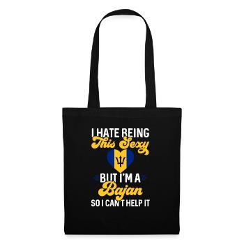 Barbados flag Barbadian bayan - Tote Bag - black - Front