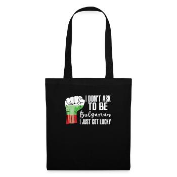 Bulgarian Pride Bulgaria Flag Grown Bulgarian - Tote Bag - black - Front