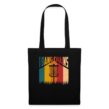 I Bang Chains Frisbee Disc Golf - Sac en tissu - noir - Devant