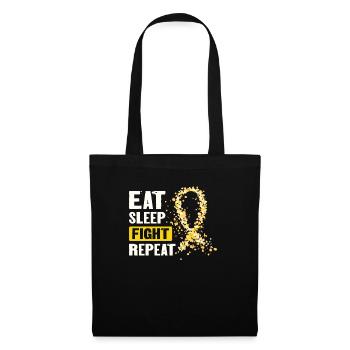 CureFest 2023 CureFest pour les patients atteints de cancer infantile - Sac en tissu - noir - Devant
