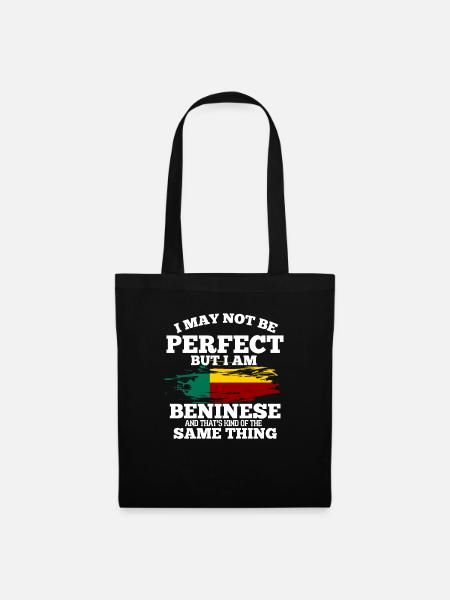 Bénin - Sac en tissu - noir