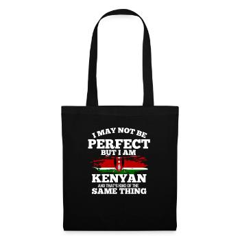 Kenya - Sac en tissu - noir - Devant
