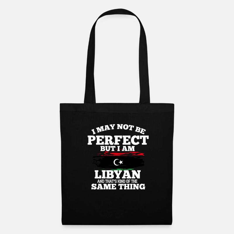Libya - Stoffbeutel - Schwarz