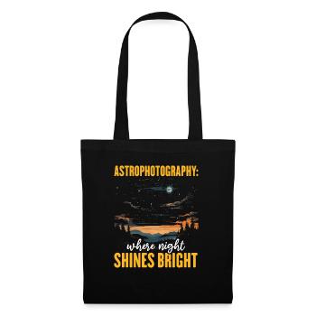 Astrofotografie Kamera Astronomische Astronomie - Stoffbeutel - Schwarz - Vorne