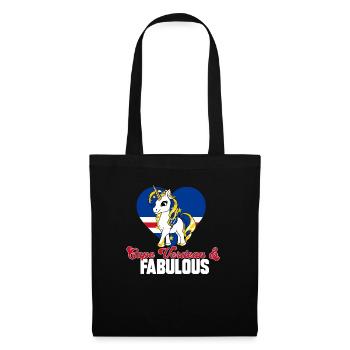 Cape Verde flag Cabo Verde flag - Tote Bag - black - Front