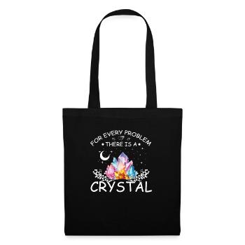 Funny Gemstone Chakra Healer Spiritual - Tote Bag - black - Front