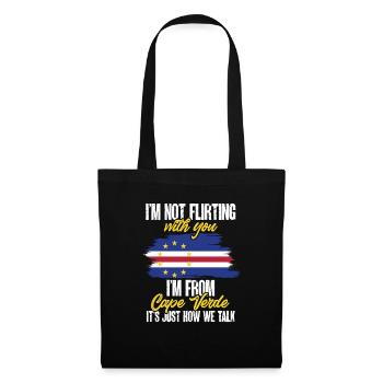 Cape Verde flag Cabo Verde flag - Tote Bag - black - Front