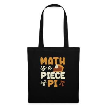Les mathématiques font partie de Pi Day Funny - Sac en tissu - noir - Devant