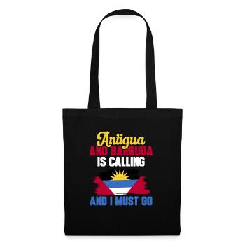 Antigua and Barbuda flag - Tote Bag - black - Front