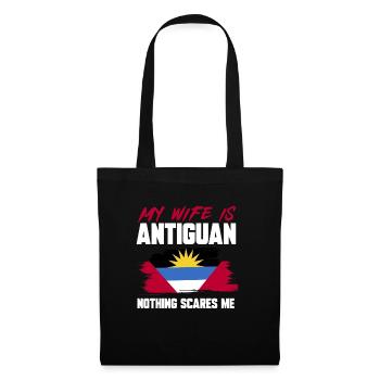 Antigua and Barbuda flag - Tote Bag - black - Front