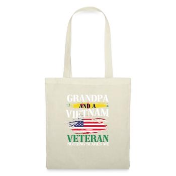 Vétéran de l’armée américaine au Vietnam - Sac en tissu - nature - Devant