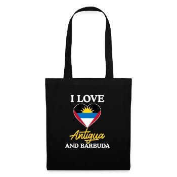 Antigua and Barbuda flag - Tote Bag - black - Front
