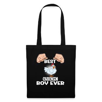 Funny Chicken Saying Chicken - Tote Bag - black - Front